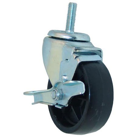 Allpoints Caster, Threaded Stem- W/Brake 263271